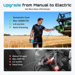 AutoLube Pro Kit  “From 4,500 PSI manual to 10,000 PSI automatic: you'll notice the difference from the very first lubrication point.”
