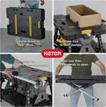 Professional Portable Workbench  “Ready in 30 seconds, built like a pro”