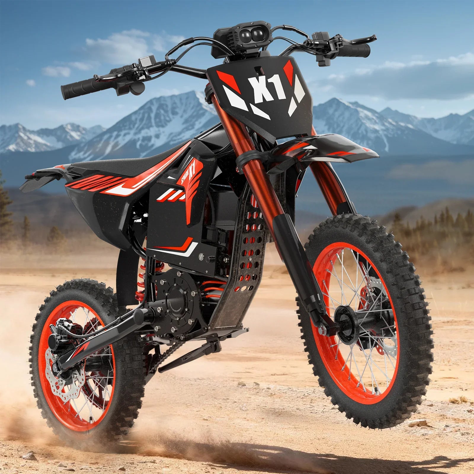 X1 RAGE The Electric Dirt Bike That Doesn't Ask for Permission