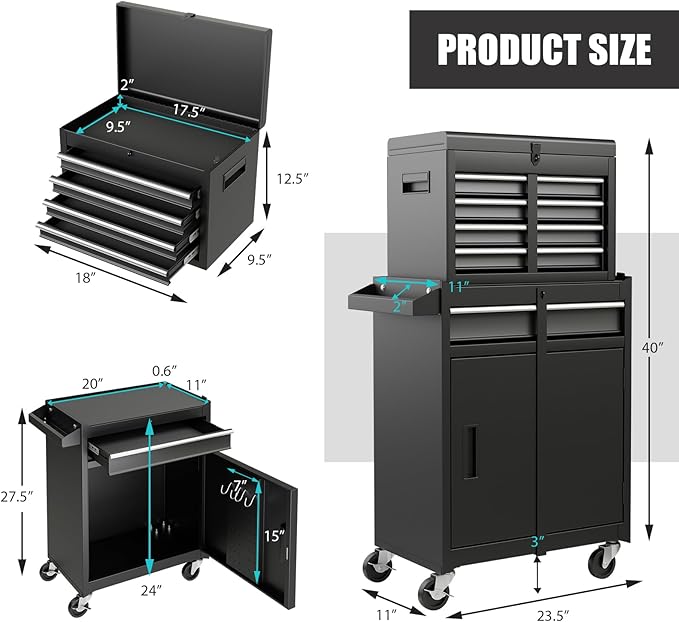 ProRoll 2-in-1 The tool chest that works as hard as you do.