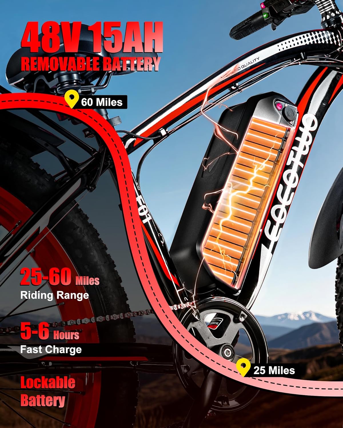TrailVolt “The electric bike that knows no limits—city, mountain, sand, or snow.”