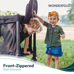The Wagon Duo: “Two kids. One simple motion to fold it. No compromises.”