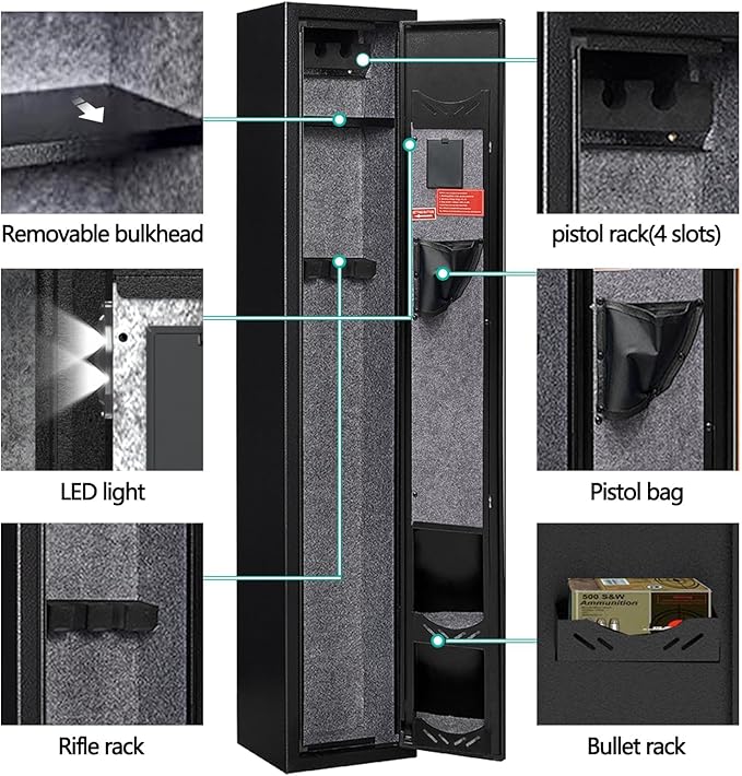Stealth Safe — Keep your entire arsenal organized. Invisible to everyone else.