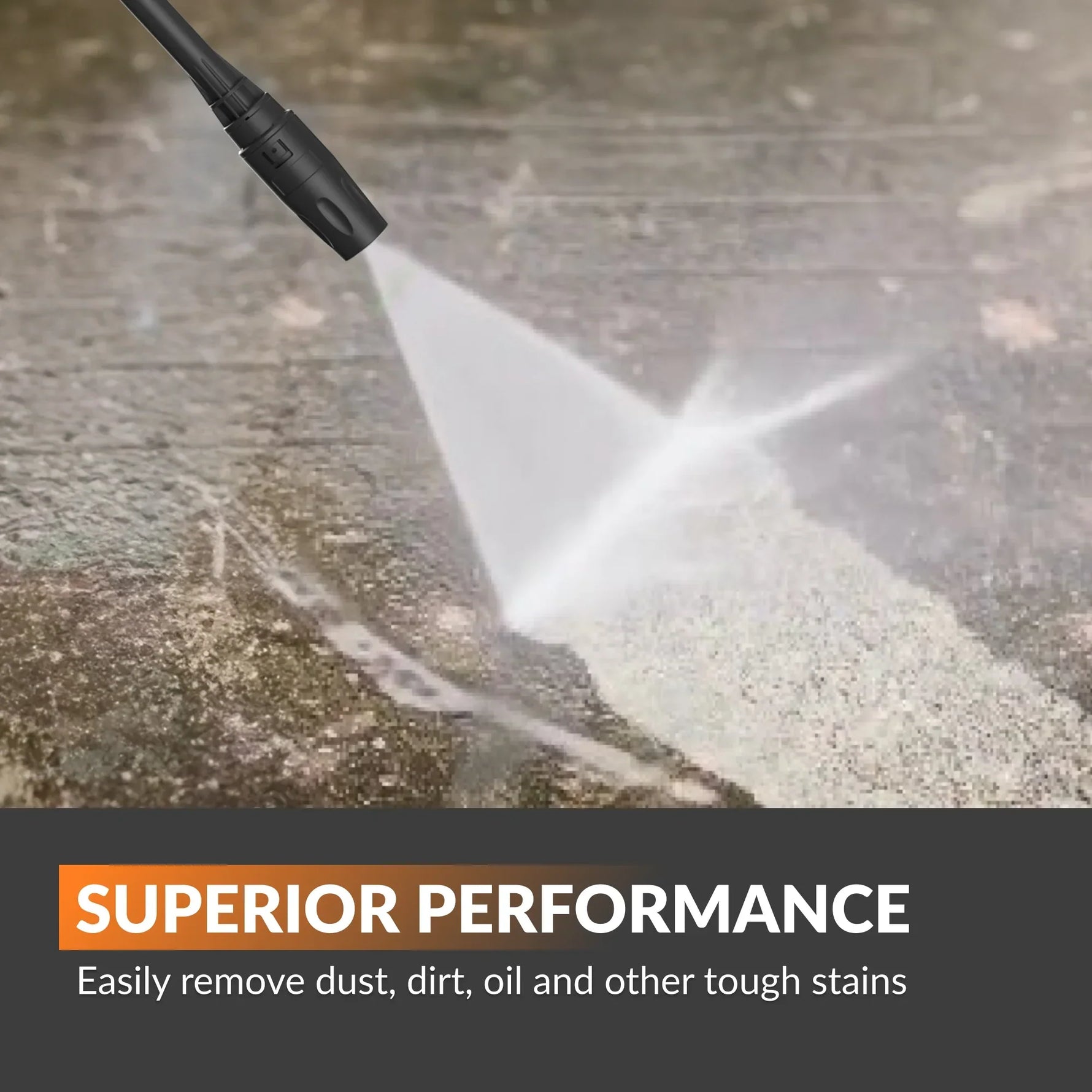 HydroWall Pro — "The wall-mounted pressure washer that stores itself: 30m reach, zero clutter."