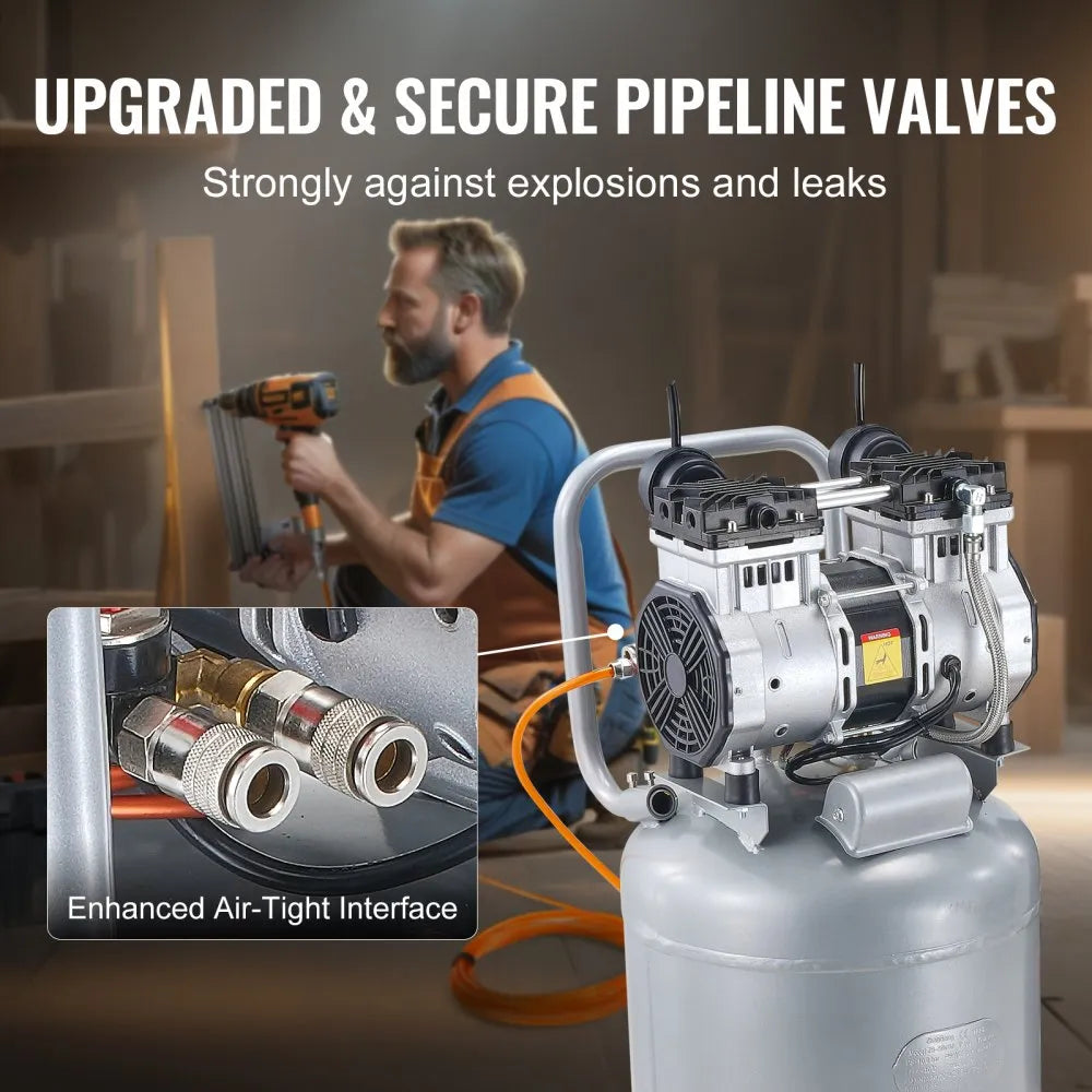 OmniPress 13 Heavy-Duty "Versatile 4.6 SCFM Output for Professional Tools"