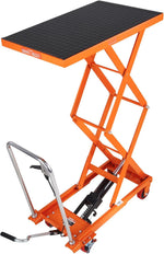 HydraLift X "Professional Hydraulic Scissor Lift Table — Maximum Load Capacity: 330 lbs"