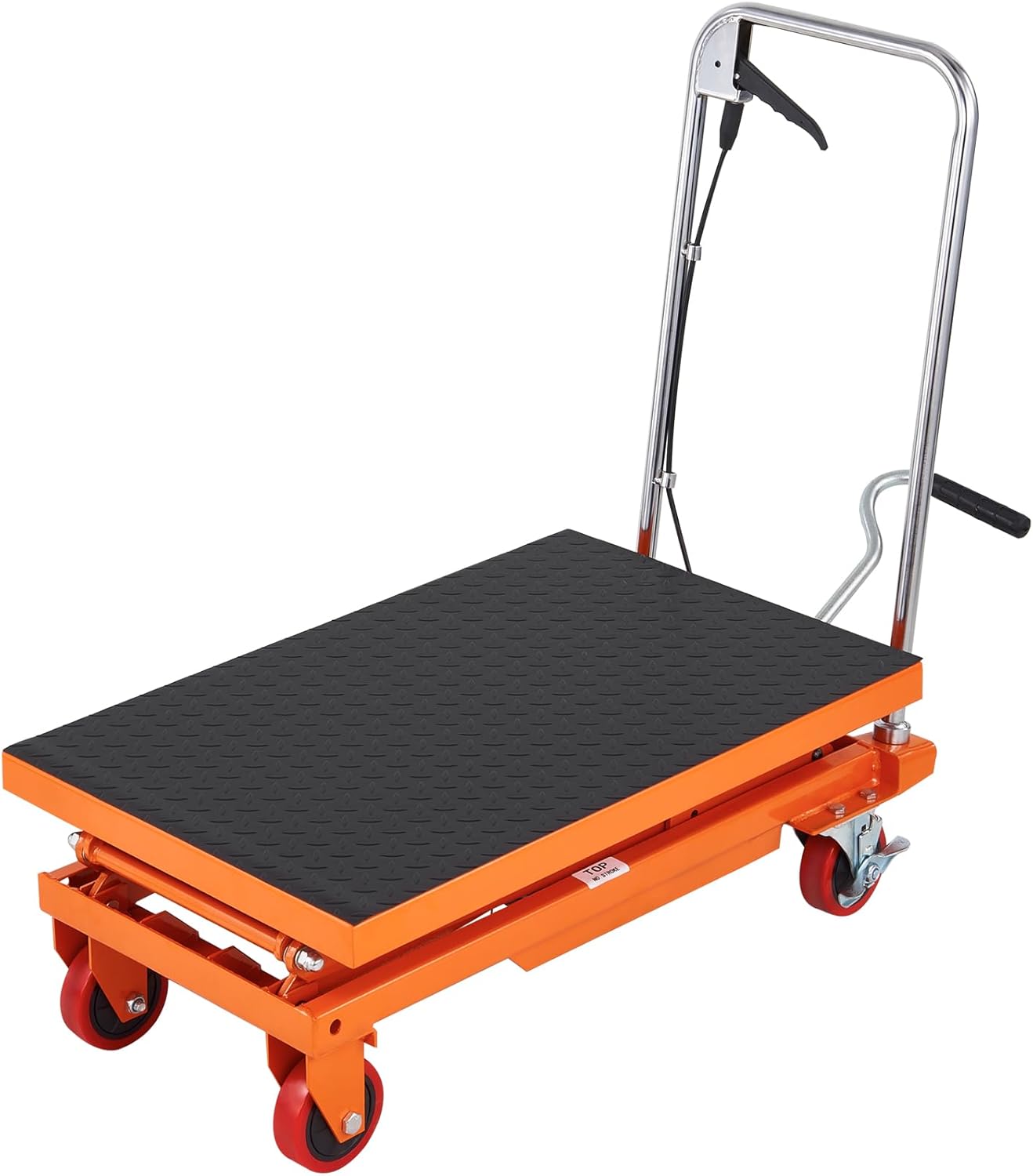 HydraLift X "Professional Hydraulic Scissor Lift Table — Maximum Load Capacity: 330 lbs"