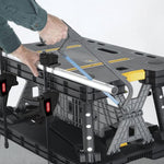 Professional Portable Workbench  “Ready in 30 seconds, built like a pro”