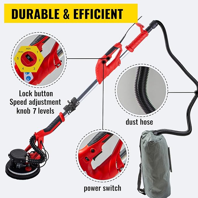 ProMur Sander — "The telescopic sander of the professionals, now within everyone's reach."