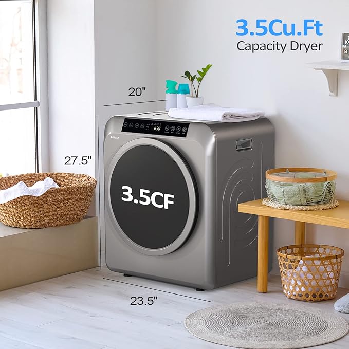 DryExpress Pro 3.5 — "The dryer that frees your apartment from laundry forever."