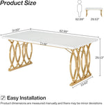 MARBLEUX — "The table that transforms your dining room into a luxurious space."