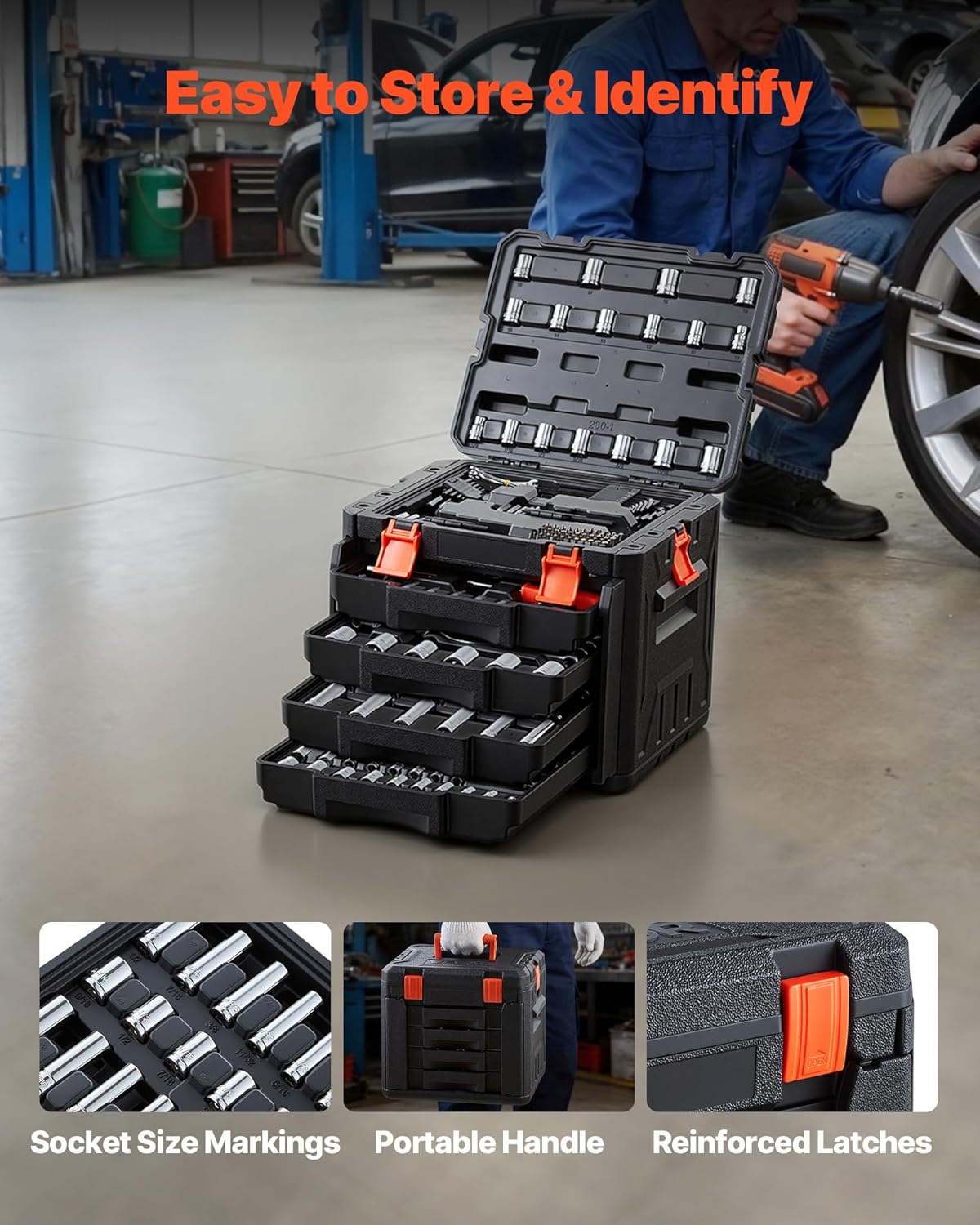 EliteGear 230 Modular Kit "Professional-Grade Performance in a 4-Drawer Design"