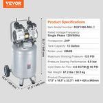 OmniPress 13 Heavy-Duty "Versatile 4.6 SCFM Output for Professional Tools"