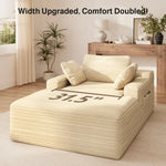 LoungeLux “The oversized sofa bed that transforms any room into a true relaxation space”
