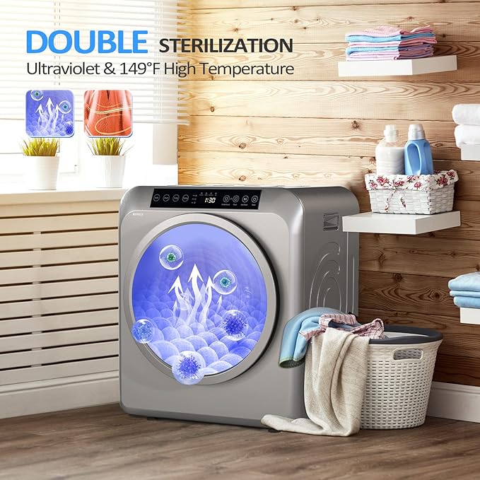 DryExpress Pro 3.5 — "The dryer that frees your apartment from laundry forever."