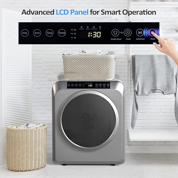 DryExpress Pro 3.5 — "The dryer that frees your apartment from laundry forever."