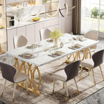 MARBLEUX — "The table that transforms your dining room into a luxurious space."
