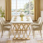 MARBLEUX — "The table that transforms your dining room into a luxurious space."