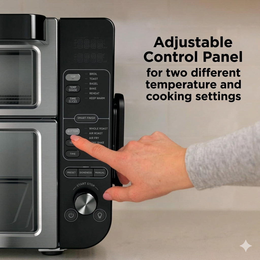 ChefDouble — "The first oven that cooks two different dishes at the exact same time."