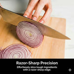 NeverDull Pro — "Professional sharpness in your kitchen. Effortless. No excuses."