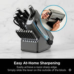 NeverDull Pro — "Professional sharpness in your kitchen. Effortless. No excuses."